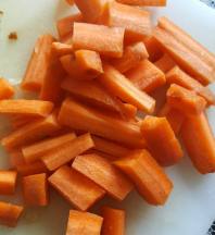 carrot-pieces